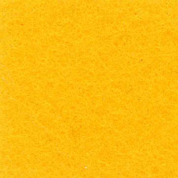 Stickfilz 100% Polyester gelb