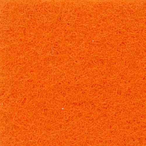 Stickfilz 100% Polyester orange