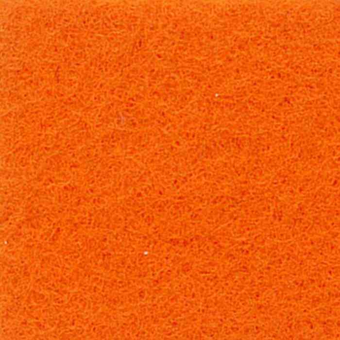 Stickfilz 100% Polyester orange