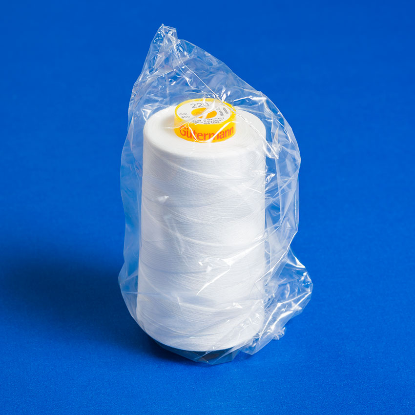 unterfaden aus polyester weiss .UFPMW